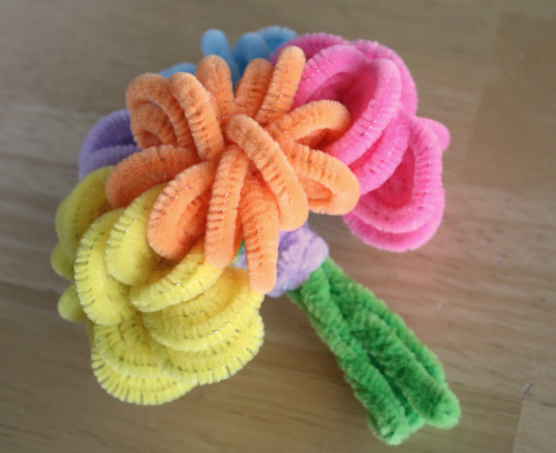 Pipe Cleaner Floral Bouquet